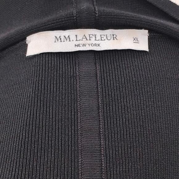 MM LaFleur Sant Ambroeus Jardigan Cardigan Jacket Open Front Black Size XL - Picture 7 of 8